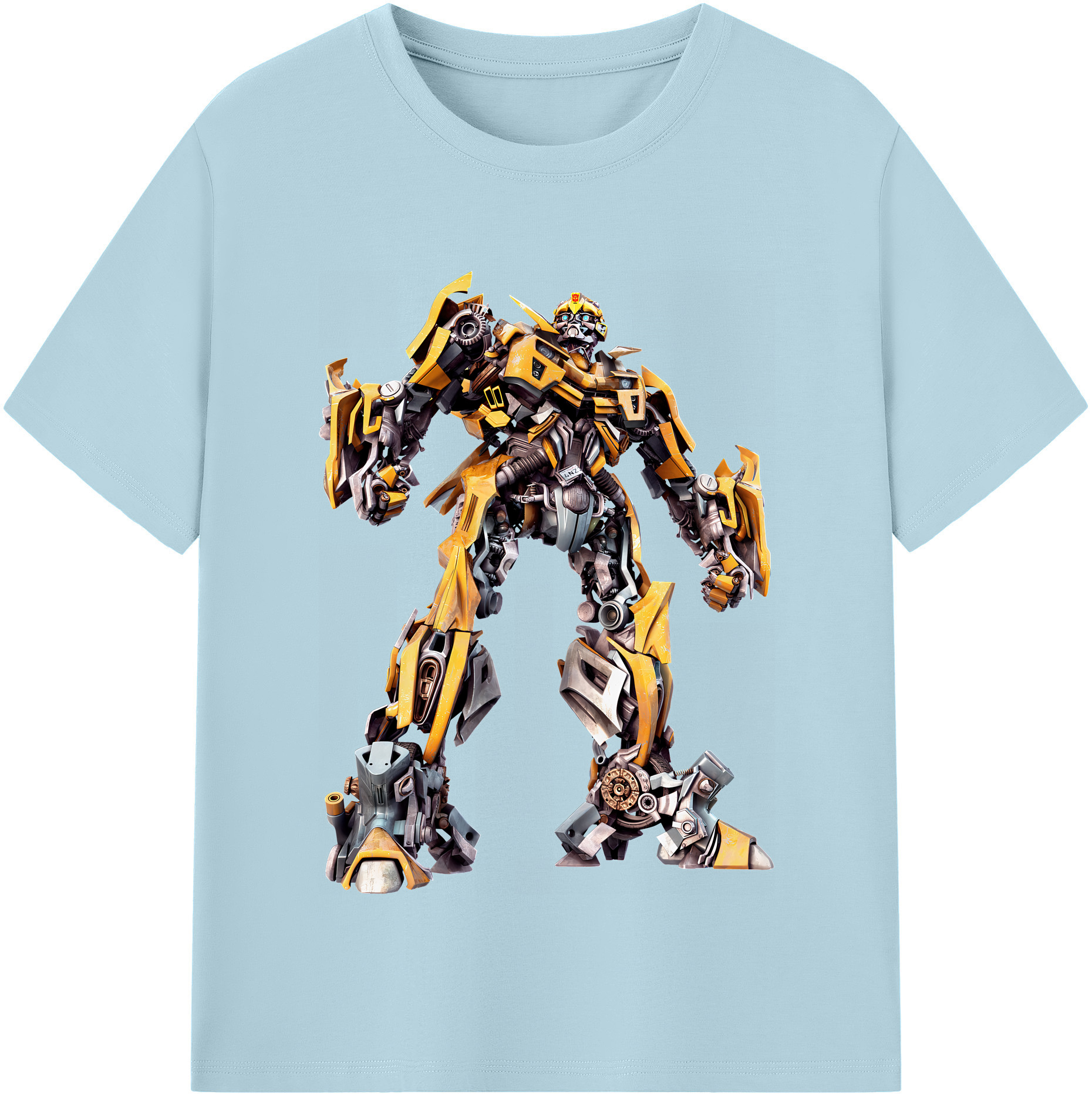 （画像用） Transformers トランスフォーマー 綿100％半袖Tシャツ（フロントプリント）